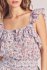 Abito in cotone e lurex