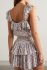 Abito in cotone e lurex
