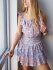 Abito in cotone e lurex