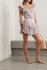 Abito in cotone e lurex