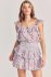 Abito in cotone e lurex