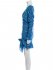 Abito drappeggiato blue