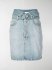 Gonna in denim con bottoni