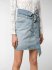 Gonna in denim con bottoni