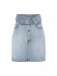 Gonna in denim con bottoni