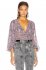 Blusa a fiori in seta