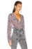 Blusa a fiori in seta