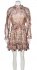 Abito cutout paisley