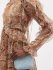 Abito cutout paisley