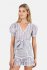 Top in cotone a righe