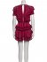 Abito in cotone bordeaux