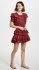 Abito in cotone bordeaux