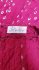 Abito in cotone bordeaux