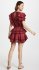 Abito in cotone bordeaux