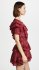 Abito in cotone bordeaux