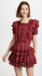 Abito in cotone bordeaux