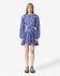 Blusa in cotone blue