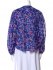 Blusa in cotone blue