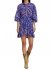 Blusa in cotone blue