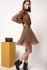 Abito leopardato con lurex