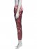 Pantaloni rosa in acetato
