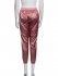 Pantaloni rosa in acetato