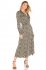 Abito maxi leopardato