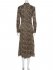 Abito maxi leopardato