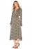 Abito maxi leopardato