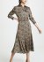 Abito maxi leopardato