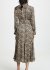 Abito maxi leopardato