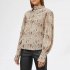 Camicia in seta ecru