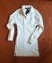 Abito camicia mini bianco