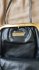 Borsa in pelle metallizzata