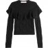 Maglia in lana con balza