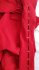 Abito blazer rosso con cutout