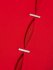 Abito blazer rosso con cutout