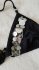 Costume nero con paillettes