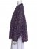 Blusa in cotone a fiori blue