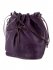 Borsa a secchiello viola