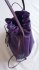 Borsa a secchiello viola