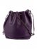 Borsa a secchiello viola