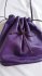 Borsa a secchiello viola