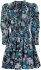 Abito patchwork blue