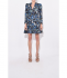 Abito patchwork blue