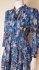 Abito patchwork blue