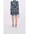 Abito patchwork blue