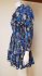 Abito patchwork blue