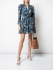 Abito patchwork blue