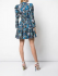 Abito patchwork blue